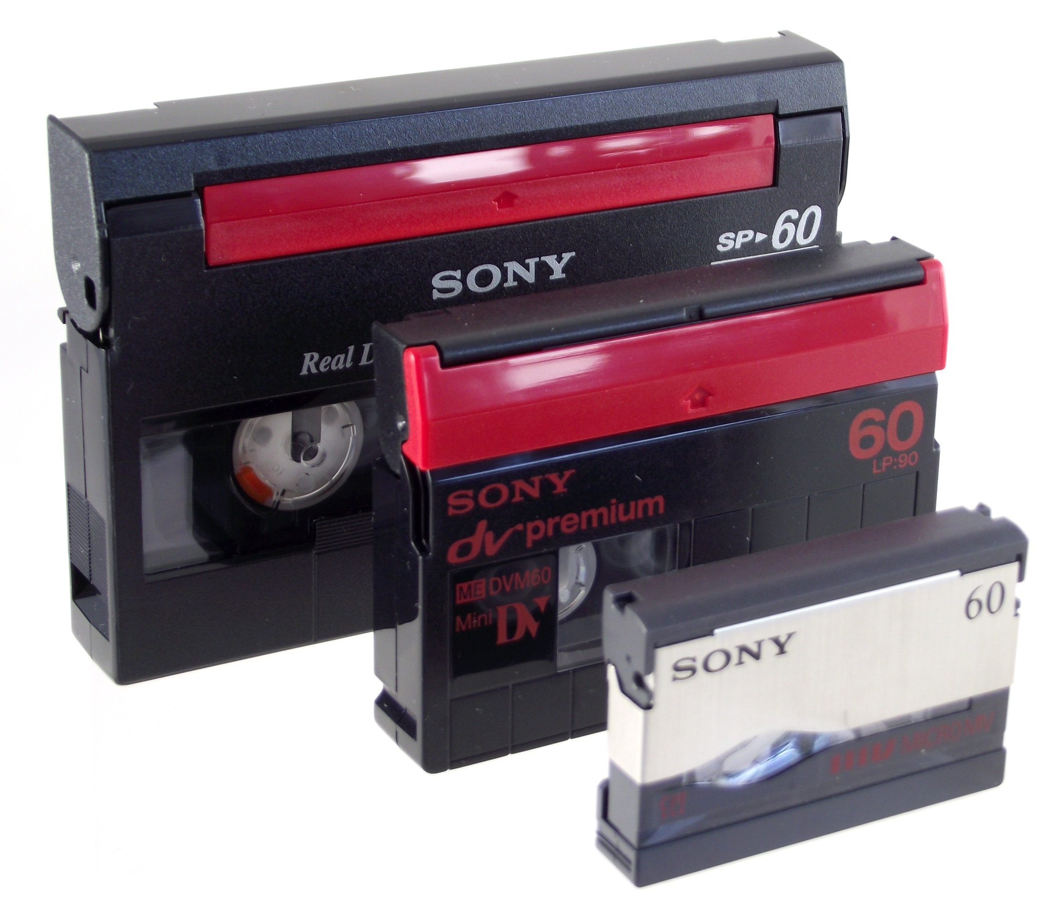 Videobändern Micro MV 3